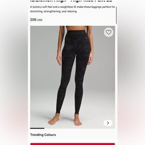 Lululemon align leggings